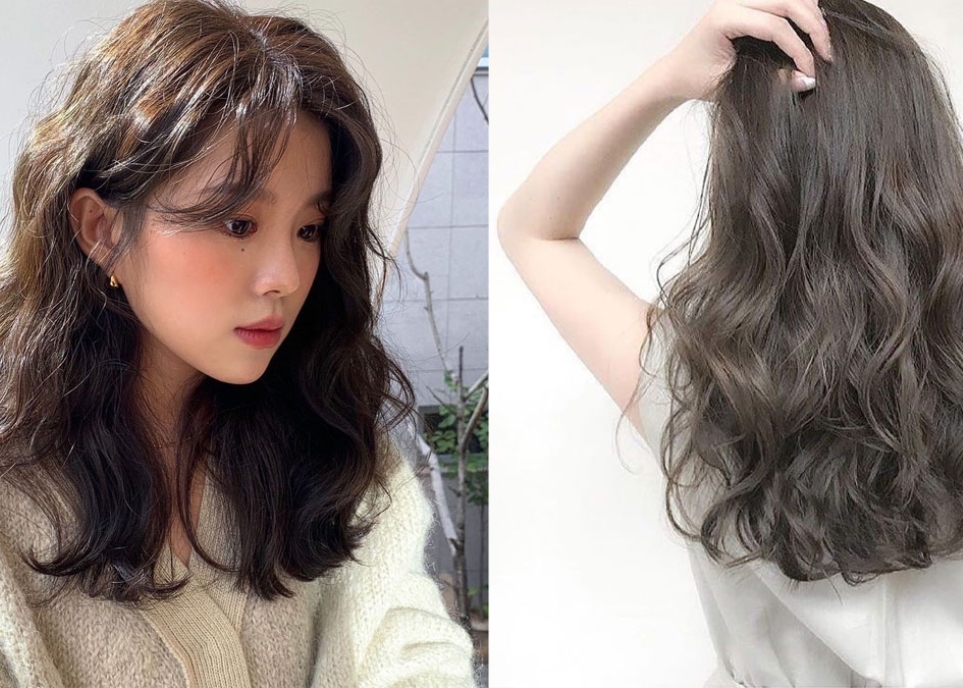 Điểm danh những kiểu tóc dài uốn xoăn xinh như gái Hàn Kiểu tóc dài uốn