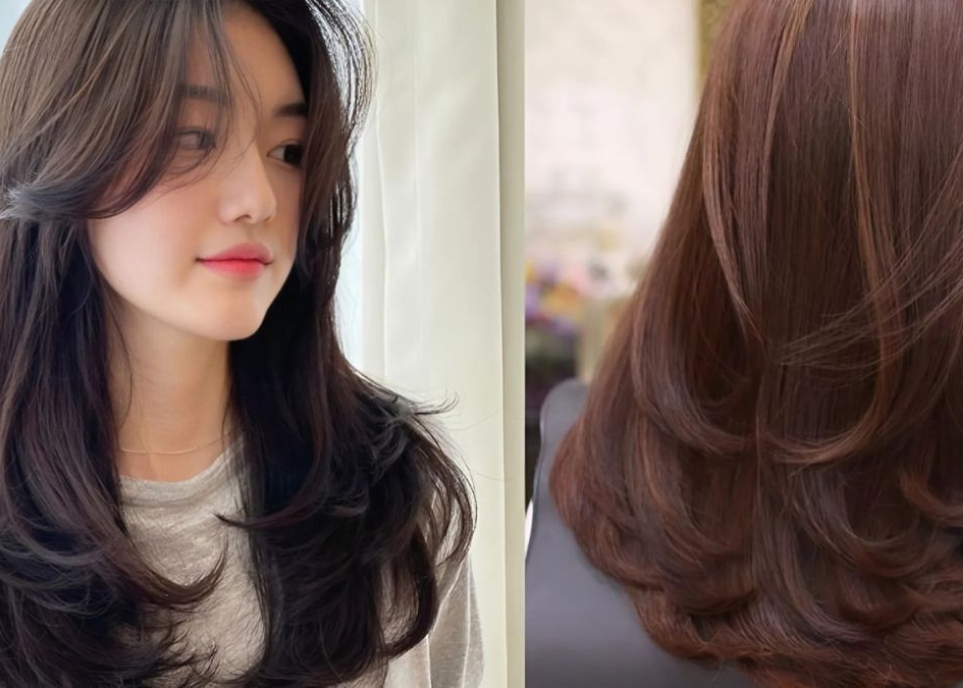 Điểm danh những kiểu tóc dài uốn xoăn xinh như gái Hàn Kiểu tóc dài uốn
