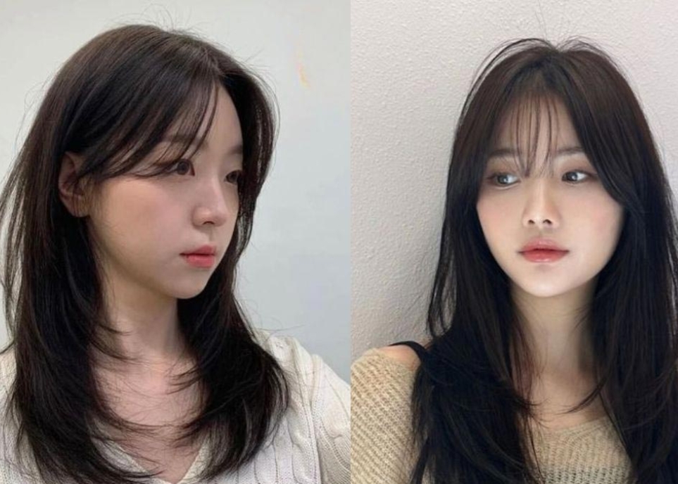 Kiểu tóc ngắn uốn phồng cho mặt tròn