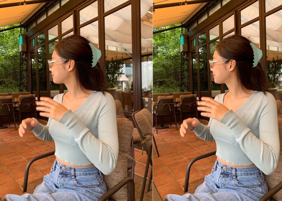 Cách búi tóc giống Jennie 
