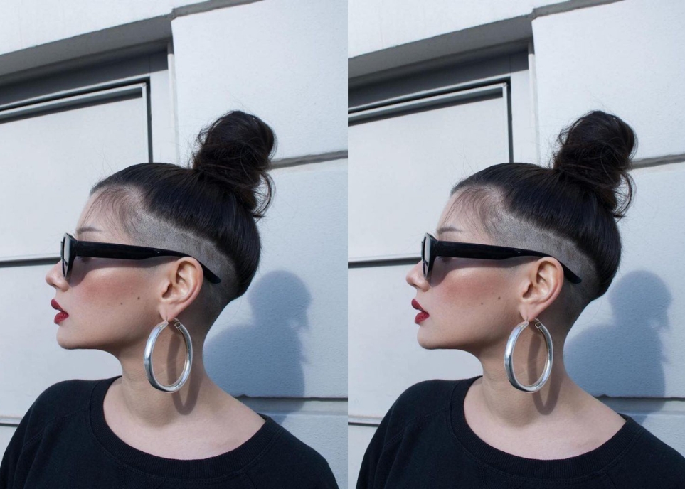 kiểu tóc tomboy undercut 