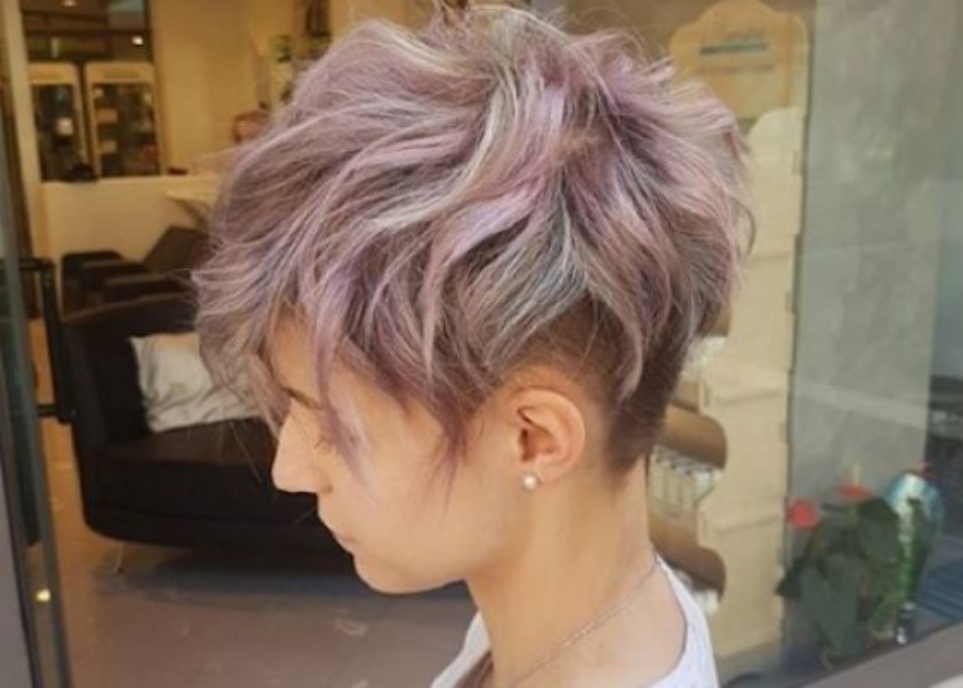 kiểu tóc tomboy undercut 