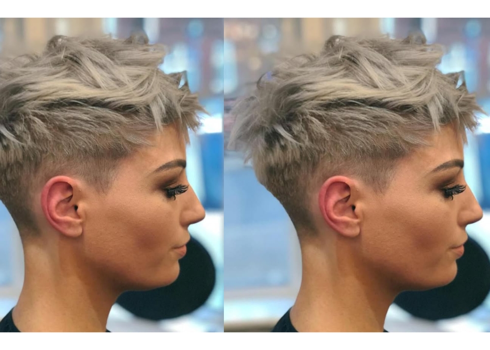 kiểu tóc tomboy undercut