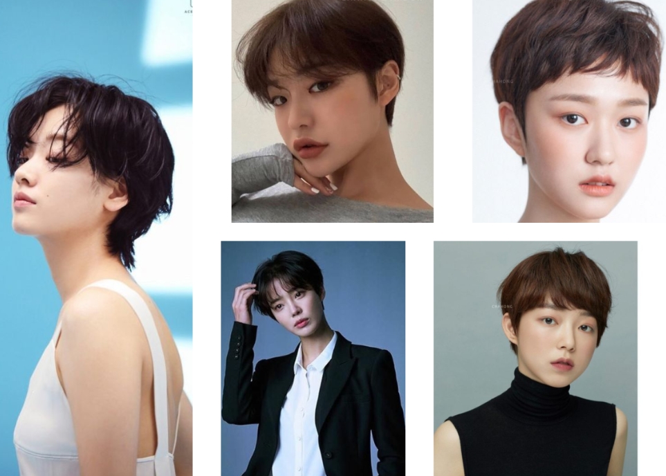 kiểu tóc tomboy undercut 