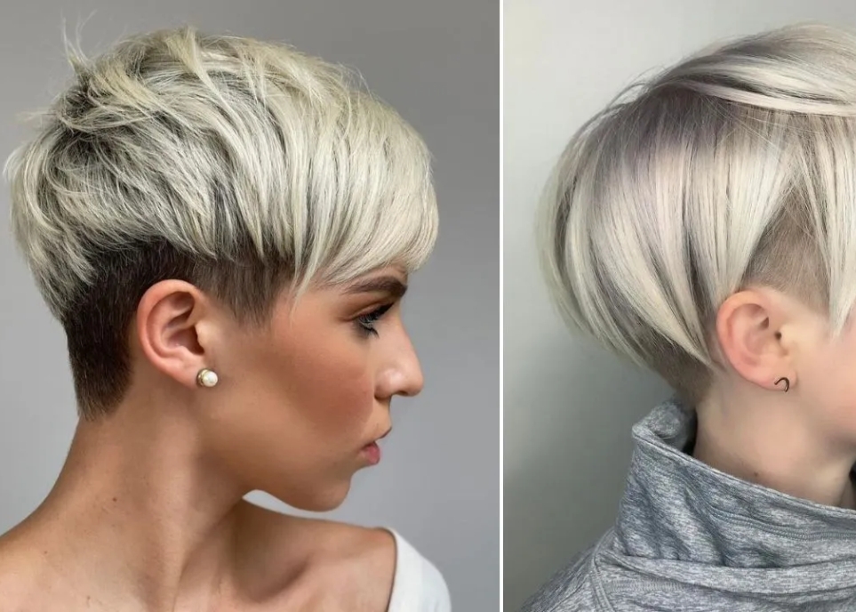 kiểu tóc tomboy undercut 