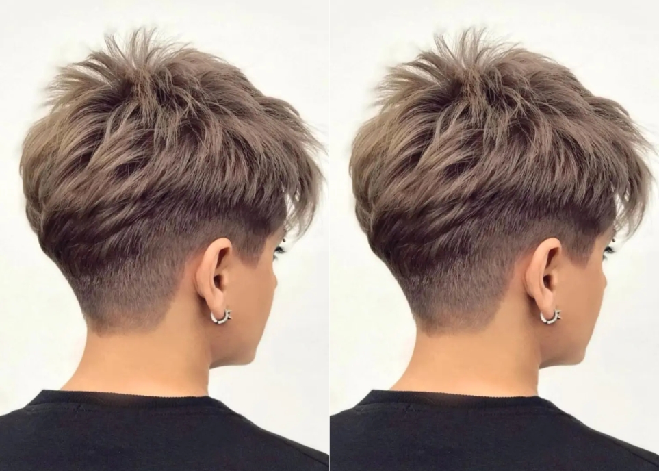 kiểu tóc tomboy undercut 