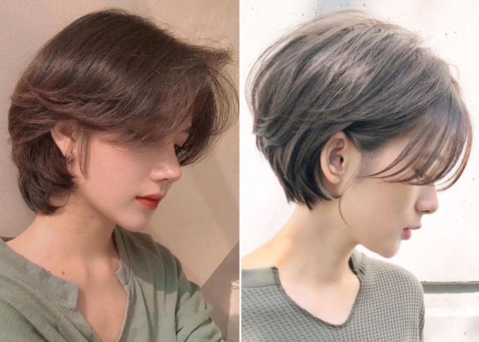 kiểu tóc tomboy undercut