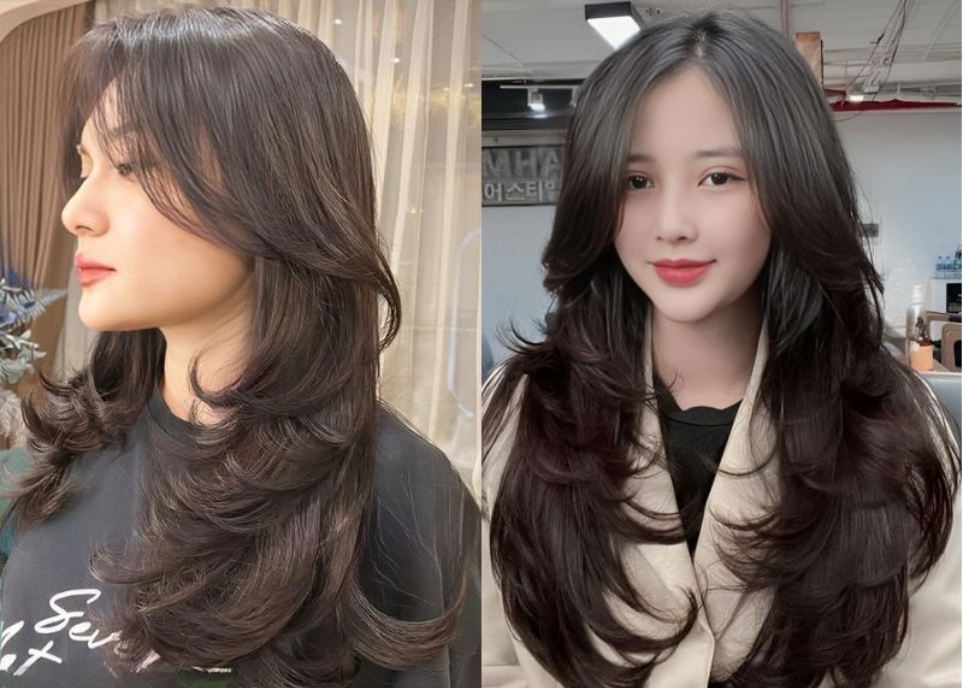 TOP 15 Mẫu tóc ngang lưng uốn đuôi chữ C đẹp không góc chết tóc ngang lưng uốn đuôi chữ C