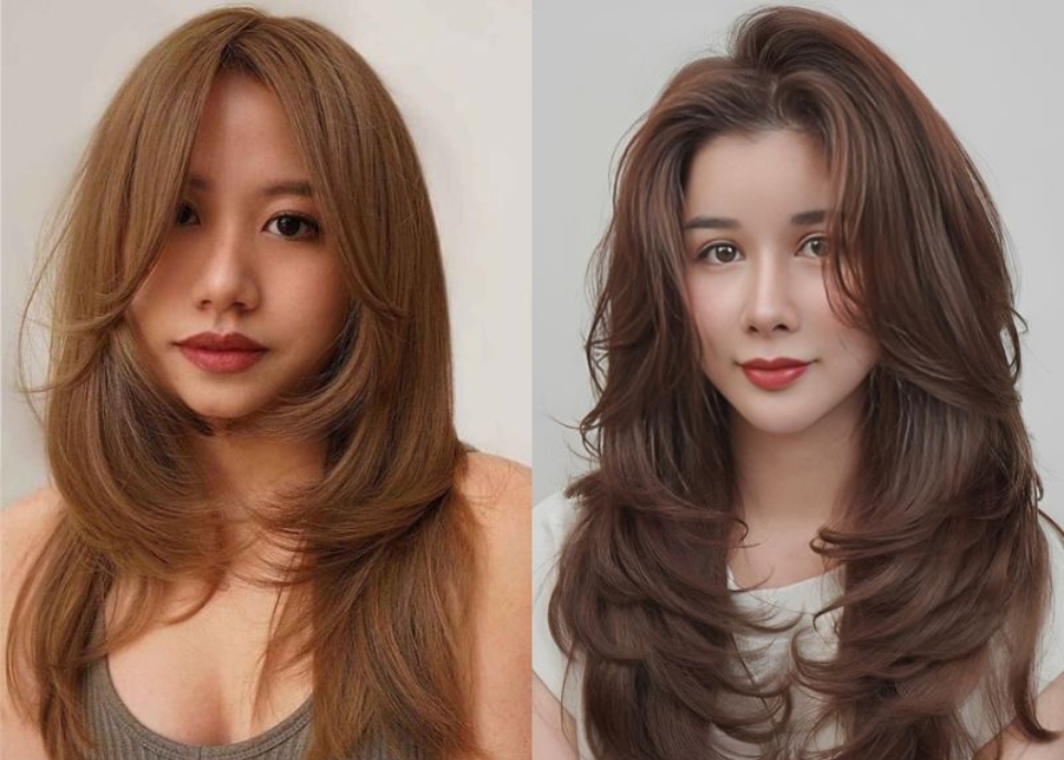 TOP 15 Mẫu tóc ngang lưng uốn đuôi chữ C đẹp không góc chết tóc ngang lưng uốn đuôi chữ C