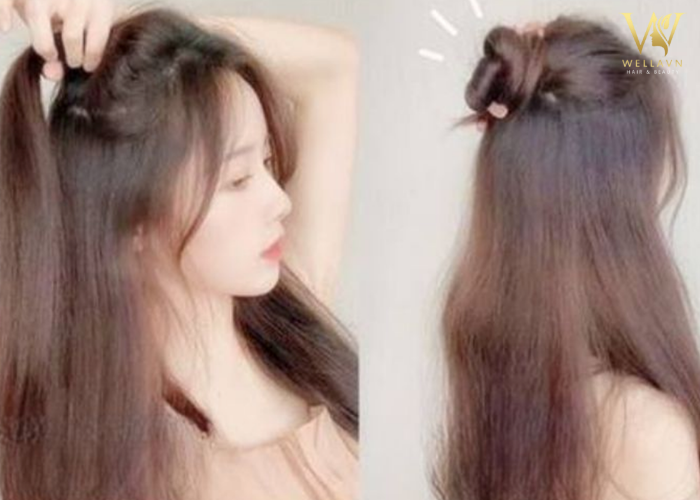 Cách buộc tóc cao phồng đơn giản, thích hợp cho mọi hoàn cảnh Cách buộc tóc cao phồng