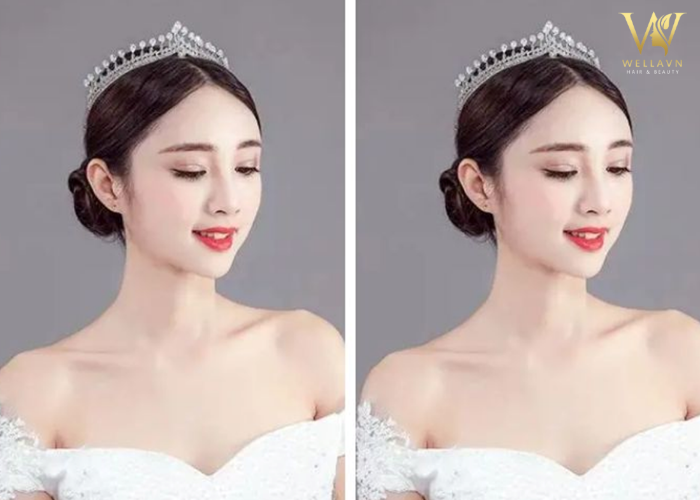 【#11】Kiểu bới tóc cô dâu đẹp lung linh rạng ngời ngày cưới Kiểu bới tóc cô dâu