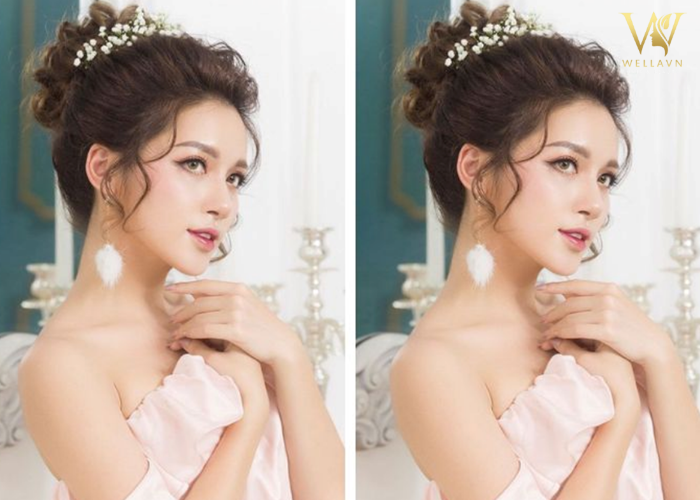 【#11】Kiểu bới tóc cô dâu đẹp lung linh rạng ngời ngày cưới Kiểu bới tóc cô dâu