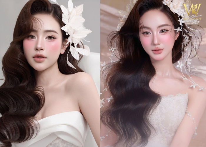 Review 21+ Kiểu tóc cô dâu đẹp quyến rũ chú rể mắt không rời Kiểu tóc cô dâu đẹp