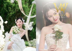 Kiểu tóc cô dâu đẹp