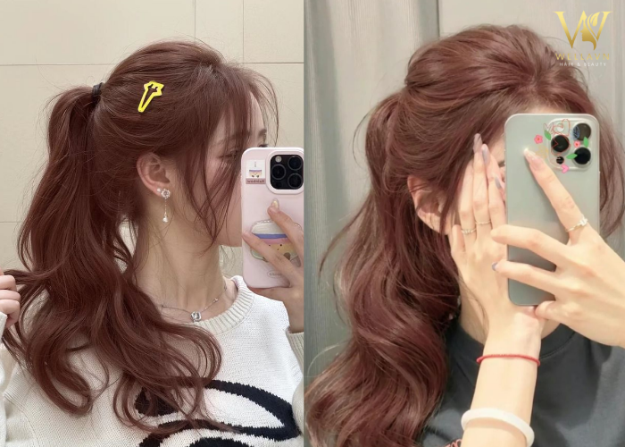 Thử ngay 23+ Kiểu tóc mái thưa buộc cao năng động trẻ trung Kiểu tóc mái thưa buộc cao
