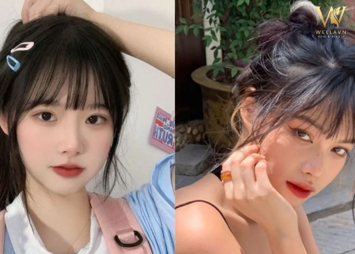 Thử ngay 23+ Kiểu tóc mái thưa buộc cao năng động trẻ trung Kiểu tóc mái thưa buộc cao