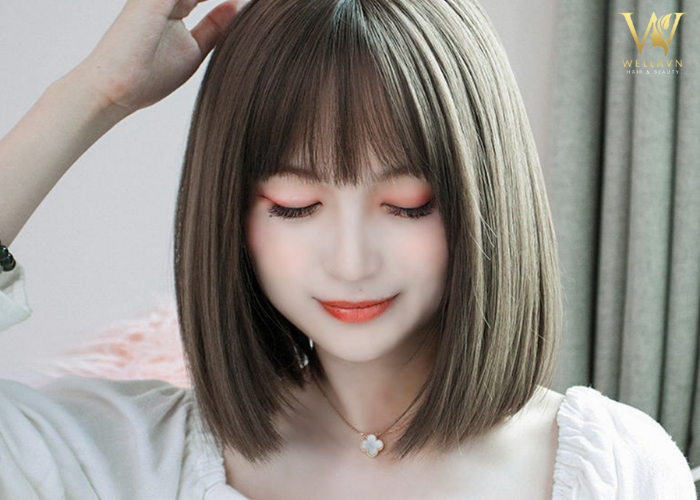 Bật mí 15+ Kiểu tóc thẳng ngang vai thẳng đẹp - Hạ gục mọi ánh nhìn Kiểu tóc ngang vai