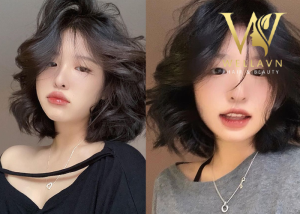 Kiểu tóc xoăn sóng nước