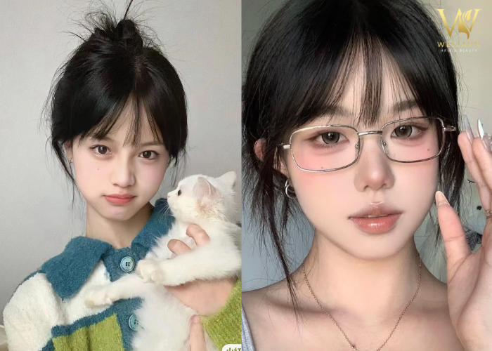 Bật mí 9+ Những kiểu tóc mái thưa cho mặt tròn nhìn là mê ngay kiểu tóc mái thưa cho mặt tròn