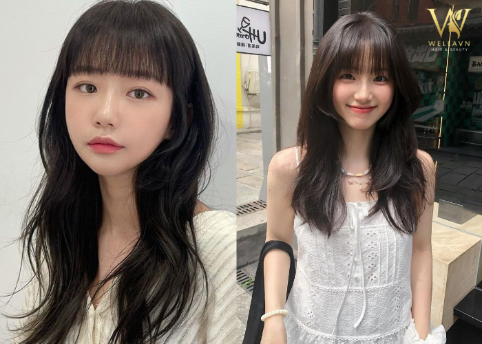 Bật mí 9+ Những kiểu tóc mái thưa cho mặt tròn nhìn là mê ngay kiểu tóc mái thưa cho mặt tròn