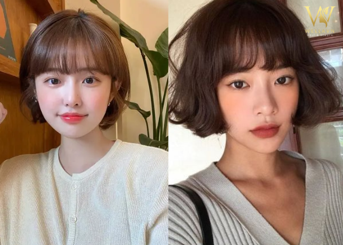Bật mí 9+ Những kiểu tóc mái thưa cho mặt tròn nhìn là mê ngay kiểu tóc mái thưa cho mặt tròn
