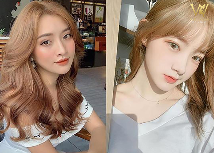 Top 5 kiểu nhuộm màu nâu tây không tẩy tóc | Không gây hại tóc nhuộm màu nâu tây không tẩy tóc