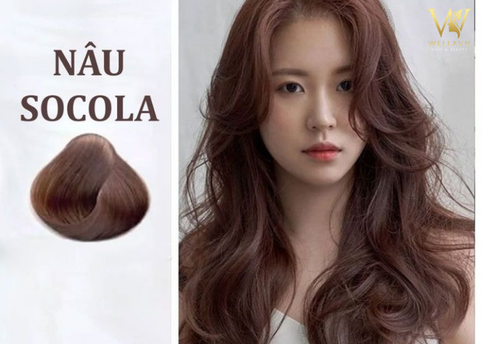 Top 5 kiểu nhuộm màu nâu tây không tẩy tóc | Không gây hại tóc nhuộm màu nâu tây không tẩy tóc