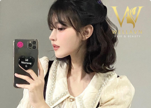 tạo kiểu cho tóc ngắn dự tiệc