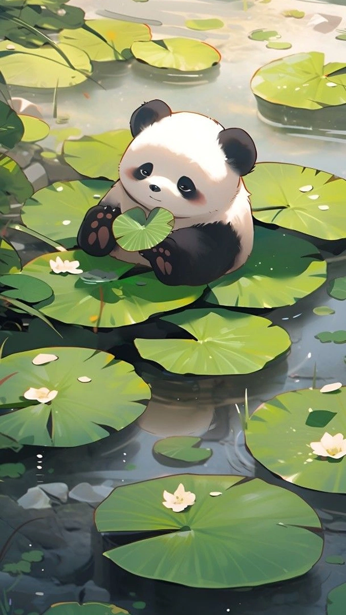 Top 100+ Ảnh Gấu Trúc Chibi Cute Nhìn Là Mê Anime chibi gấu trúc cute đáng yêu
