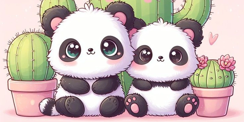 Top 100+ Ảnh Gấu Trúc Chibi Cute Nhìn Là Mê Gấu trúc chibi cute phong cách dễ thương