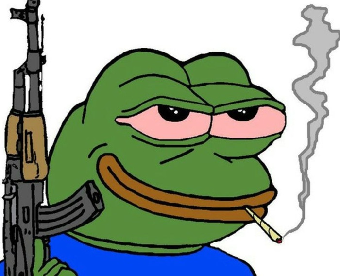 102+ Ảnh Meme Ếch Xanh Pepe Biểu Cảm Mặn Mòi Siêu Hài Hước meme ếch xanh cầm súng
