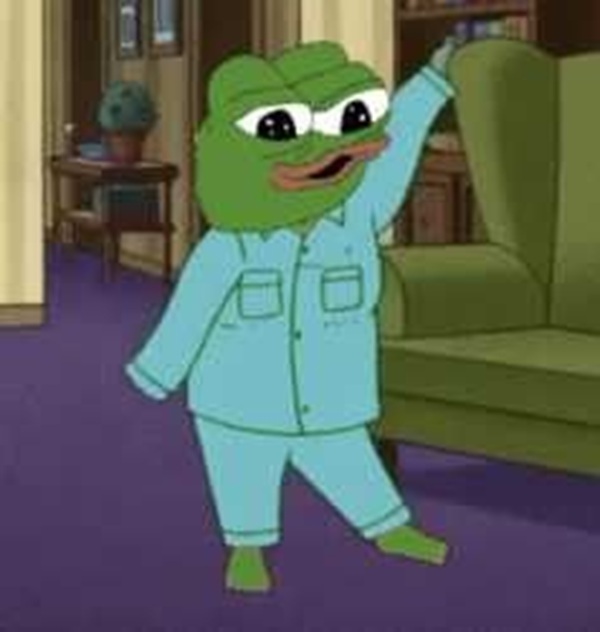 102+ Ảnh Meme Ếch Xanh Pepe Biểu Cảm Mặn Mòi Siêu Hài Hước Meme ếch xanh vô tri mặc đồ ngủ
