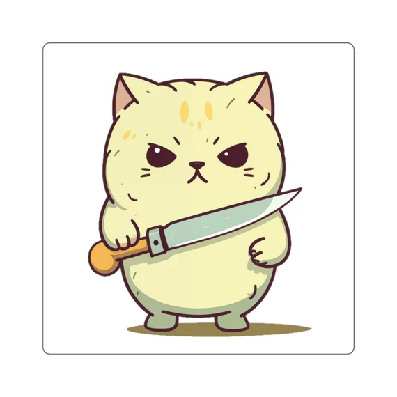 Tải Ngay 55+ Meme Mèo Cầm Dao Siêu Lầy Lội meme mèo cầm dao cute hài