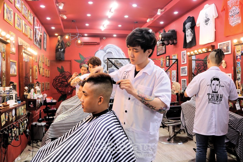 Kiểu tóc nam đẹp tại tiệm cắt tóc Hà Tĩnh, dịch vụ cắt tóc nam Hà Tĩnh uy tín cắt tóc Hà Tĩnh