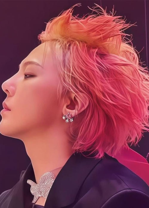 Top 10+ Kiểu Tóc Của G - Dragon Đẹp #Thu Hút #Độc Lạ#Ấn Tượng Màu ombre vàng hồng
