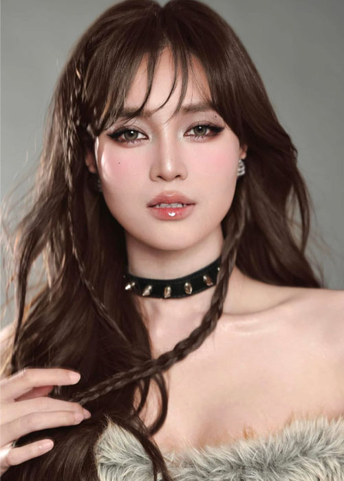 Top 5+ Kiểu Tóc Của Ninh Dương Lan Ngọc Thanh Lịch và Trẻ Trung Lan Ngọc với kiểu tóc uốn lơi sóng nhẹ Hàn Quốc