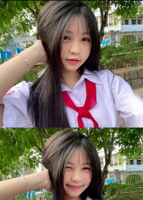 Top 99+ Ảnh Gái Xinh Cấp 2 Dễ Thương và Trong Sáng Tuổi Học Trò Ảnh nữ sinh cấp 2 với phong cách giản dị và nụ cười tự nhiên