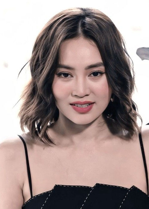 Top 5+ Kiểu Tóc Của Ninh Dương Lan Ngọc Thanh Lịch và Trẻ Trung tóc ngắn ngang vai và cắt tỉa Layer của Lan Ngọc